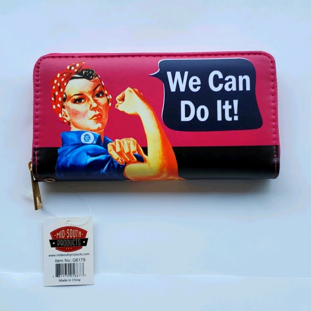 Rosie the Riveter "We Can Do It" Wallet